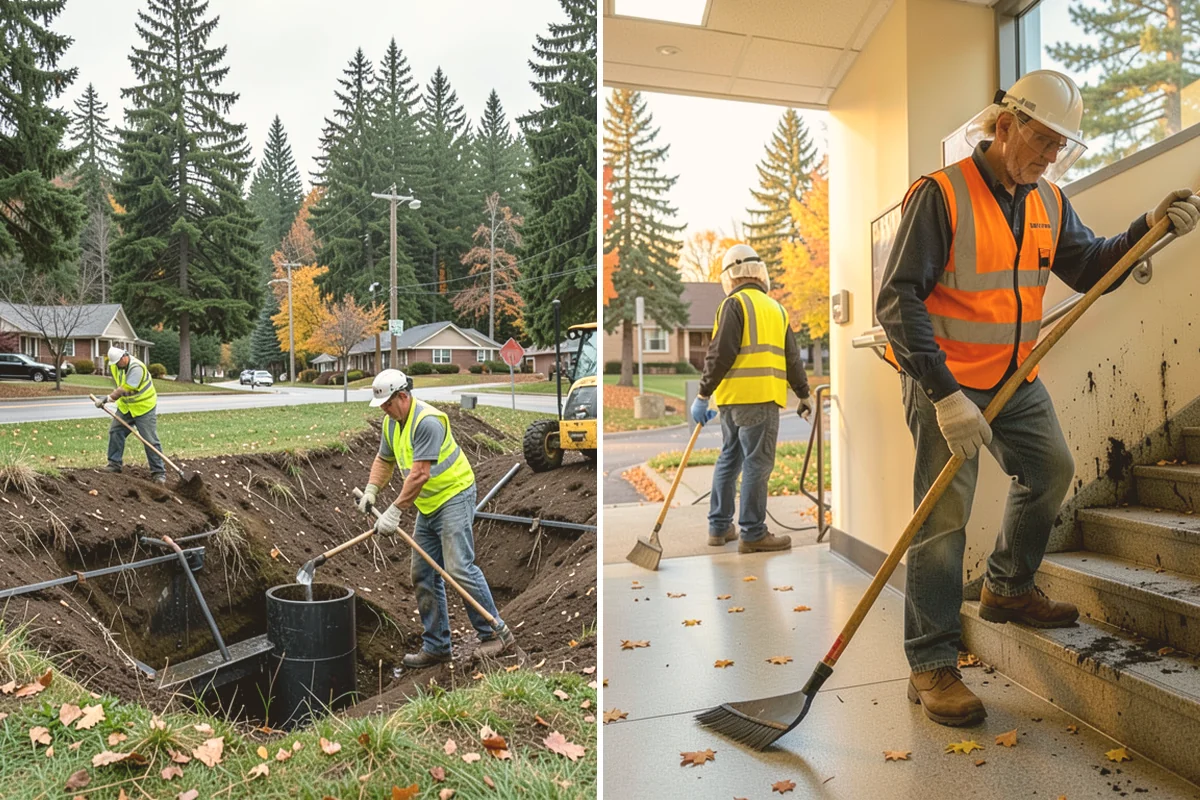 Bollard Installation in Orting, Pierce County, WA - Determine protection level, spacing, and access needs