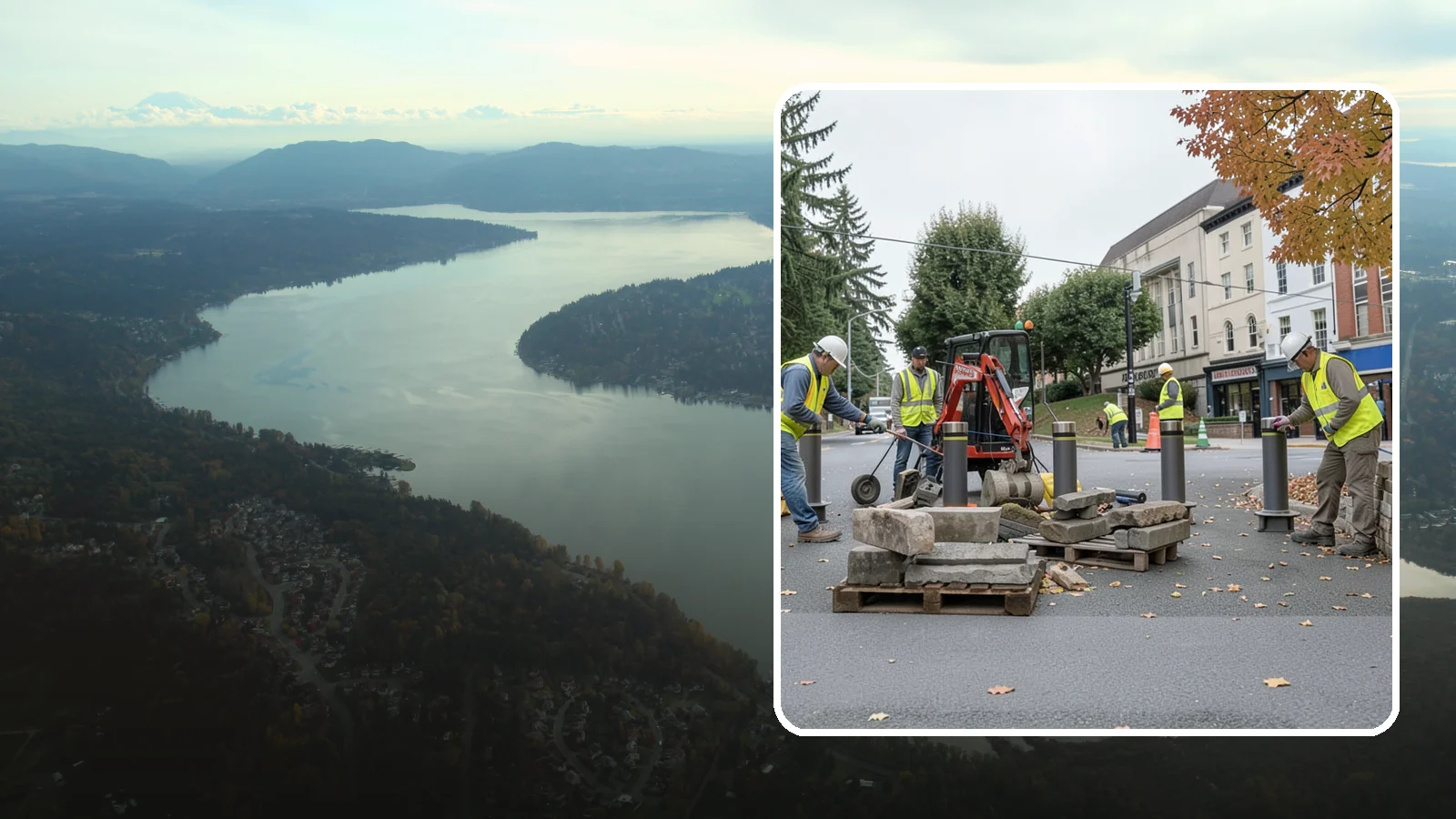 Bollard Installation in Sammamish, King County, WA - Install fixed, removable, and security bollards to control vehicle access and protect public spaces.