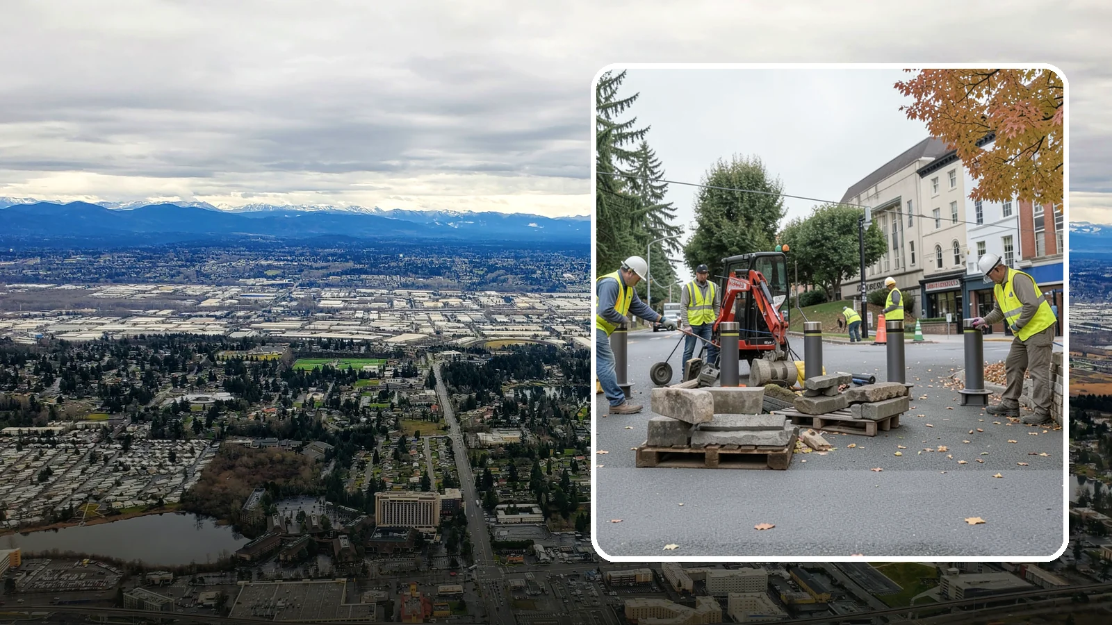 Bollard Installation in SeaTac, King County, WA - Install fixed, removable, and security bollards to control vehicle access and protect public spaces.