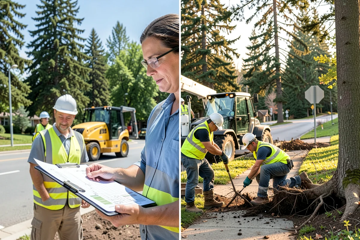 Bollard Installation in Shoreline, King County, WA - Determine protection level, spacing, and access needs