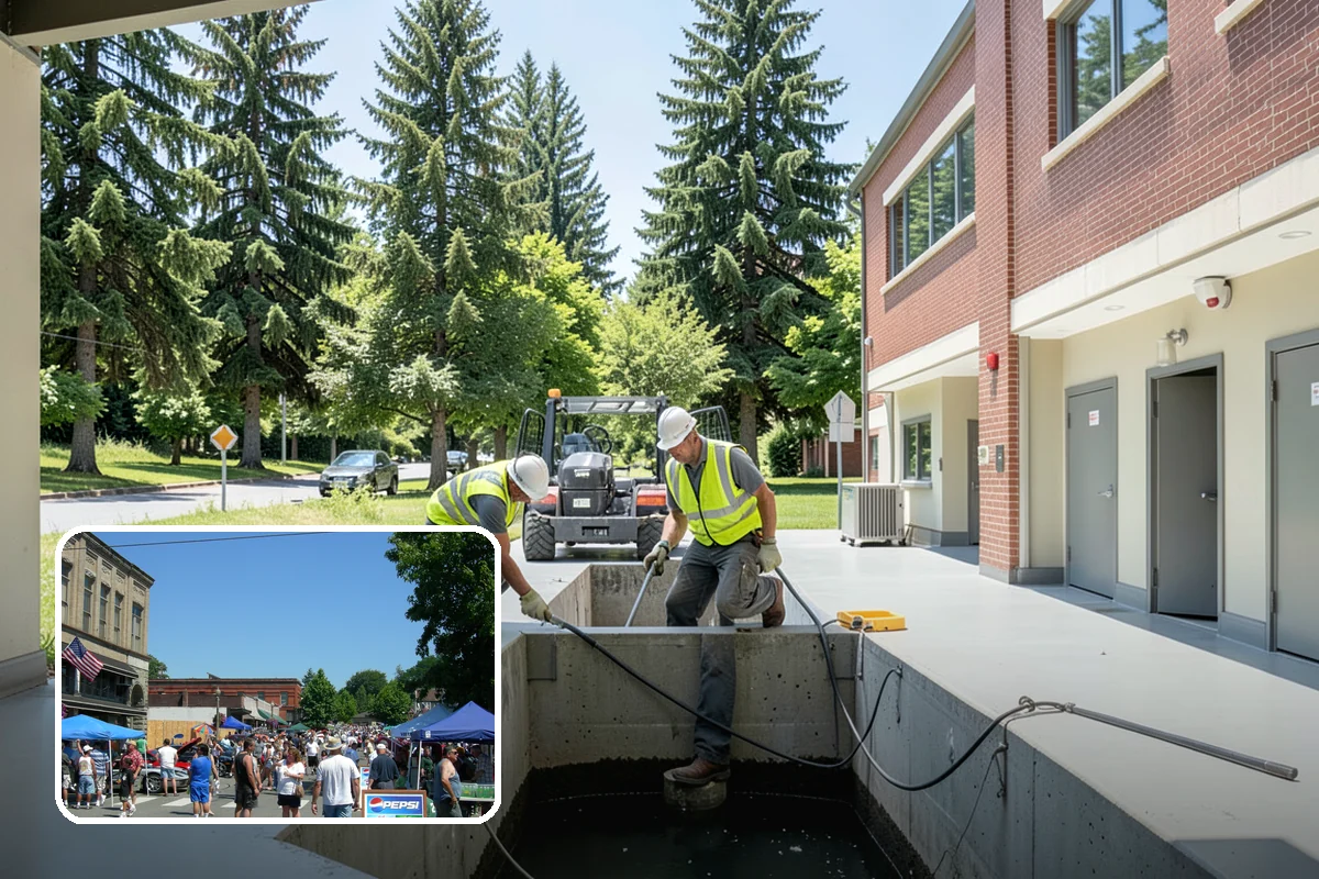 Bollard Installation in Snohomish, Snohomish County, WA - Controls vehicle access and protects pedestrian areas