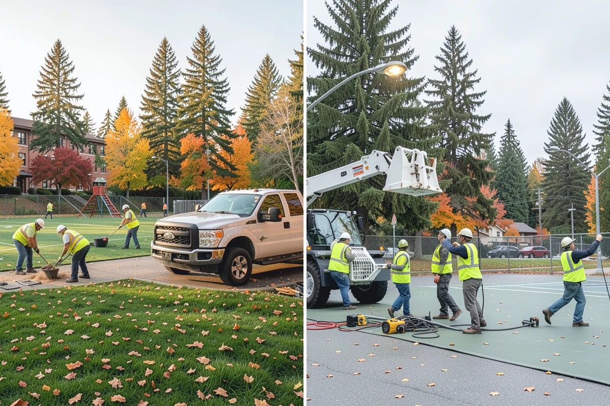 Bollard Installation in Sumner, Pierce County, WA - Determine protection level, spacing, and access needs