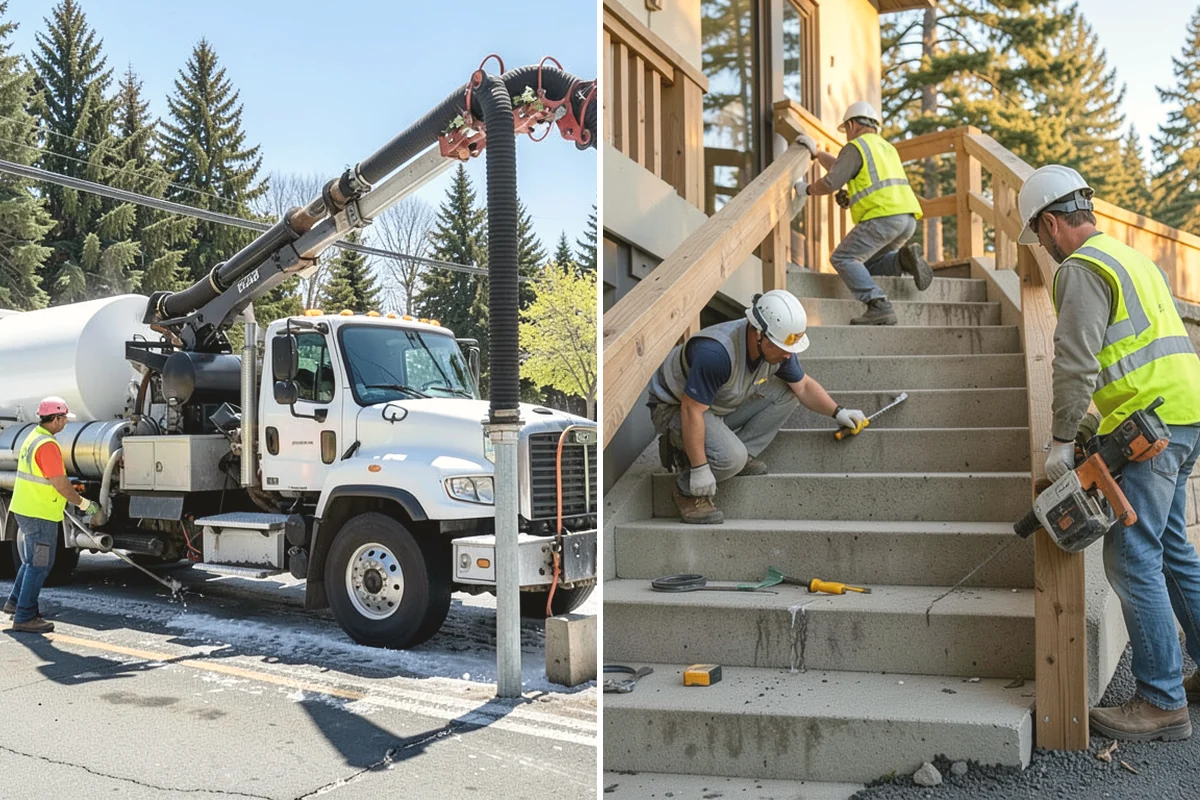 Bollard Installation in Tukwila, King County, WA - Determine protection level, spacing, and access needs