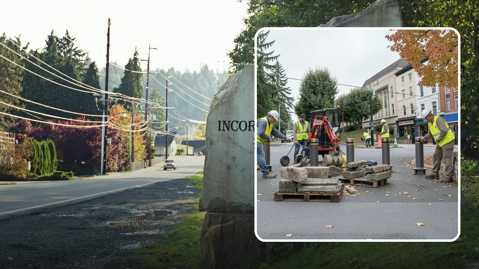 Bollard Installation in Wilkeson, Pierce County, WA - Install fixed, removable, and security bollards to control vehicle access and protect public spaces.