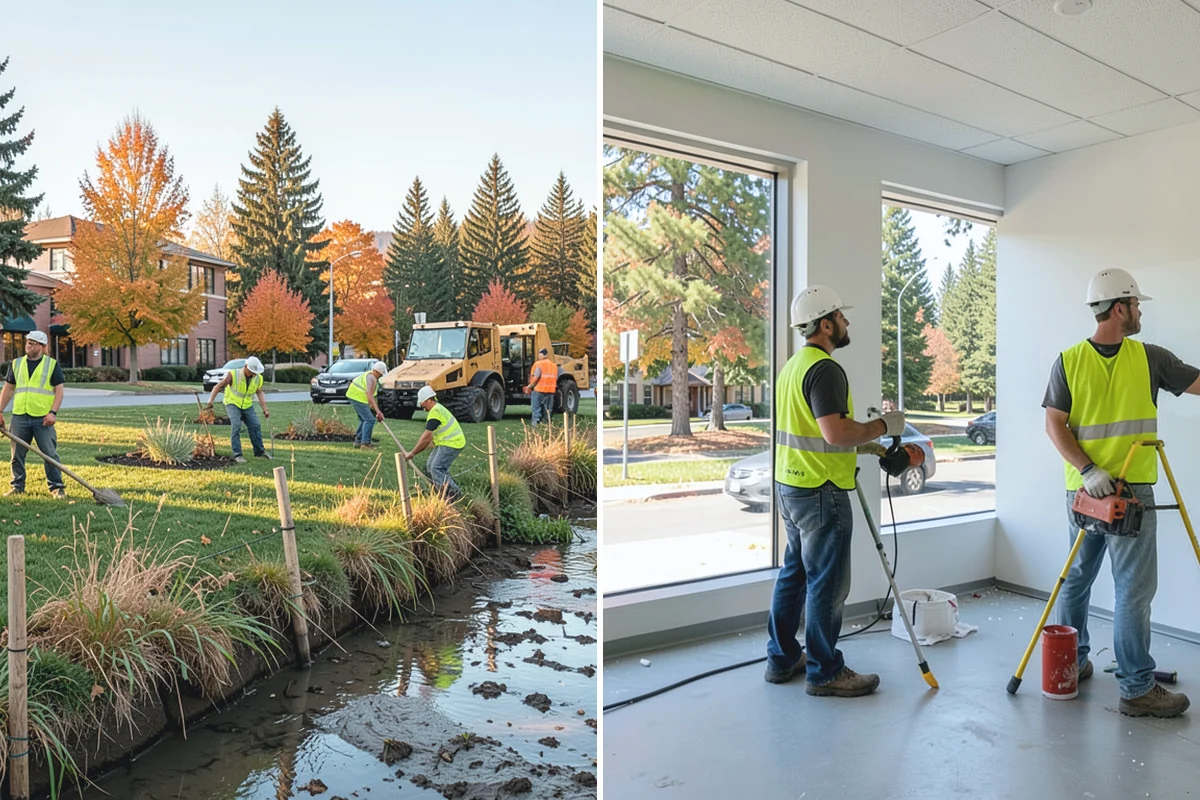 Bollard Installation in Woodinville, King County, WA - Determine protection level, spacing, and access needs