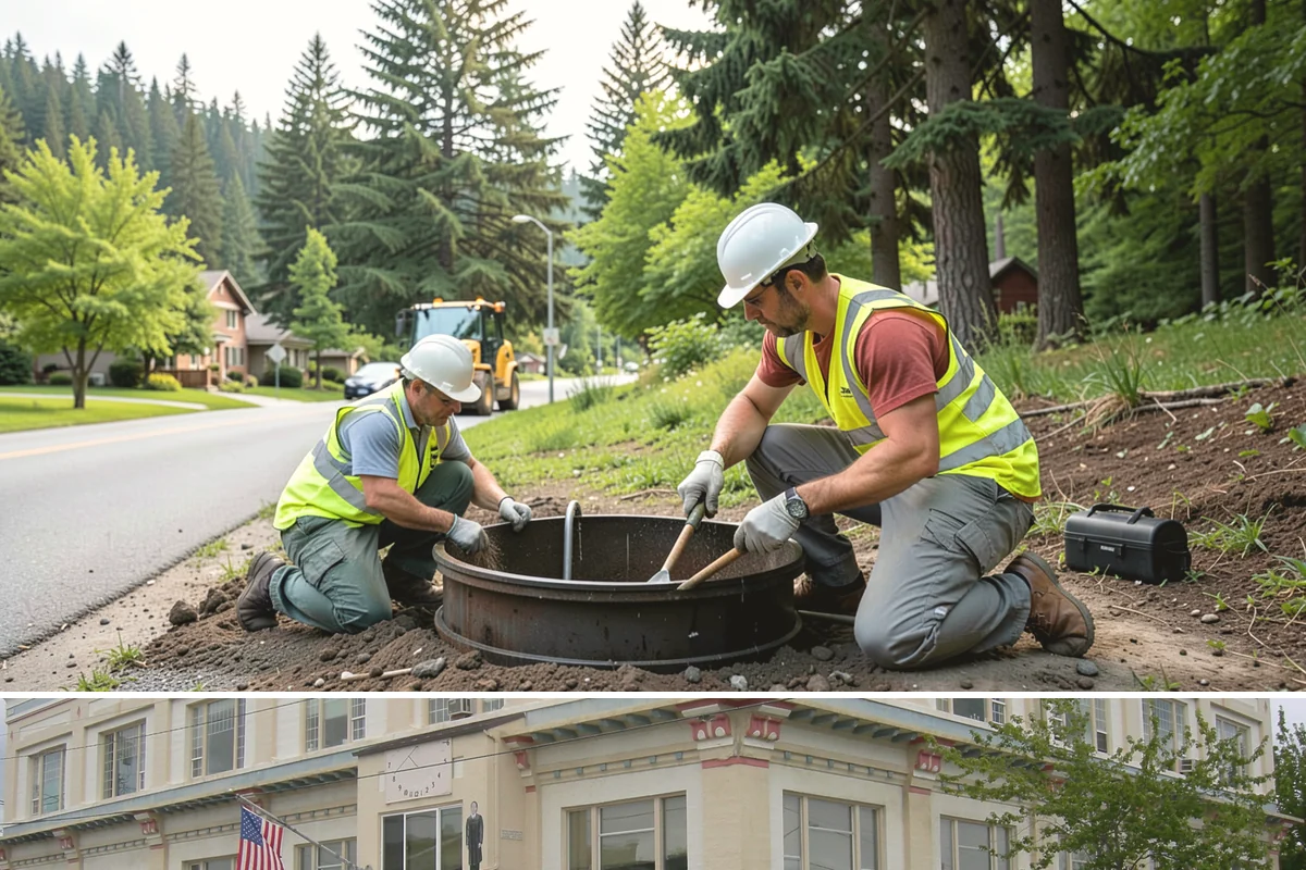 Bollard Replacement in Anacortes, Skagit County, WA - Replacement runs year-round, with concrete-set foundations favoring drier conditions for proper curing.