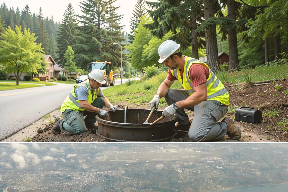 Bollard Replacement in Burien, King County, WA - Replacement runs year-round, with concrete-set foundations favoring drier conditions for proper curing.