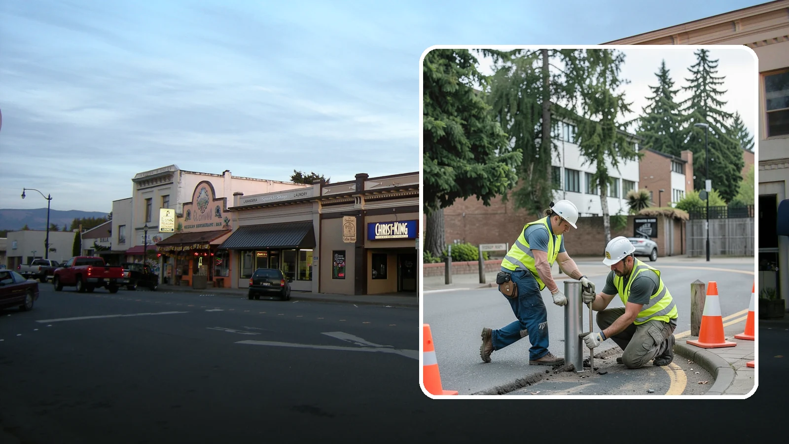 Bollard Replacement in Burlington, Skagit County, WA - Bollard replacement restores vehicle protection and access control at damaged public installations.