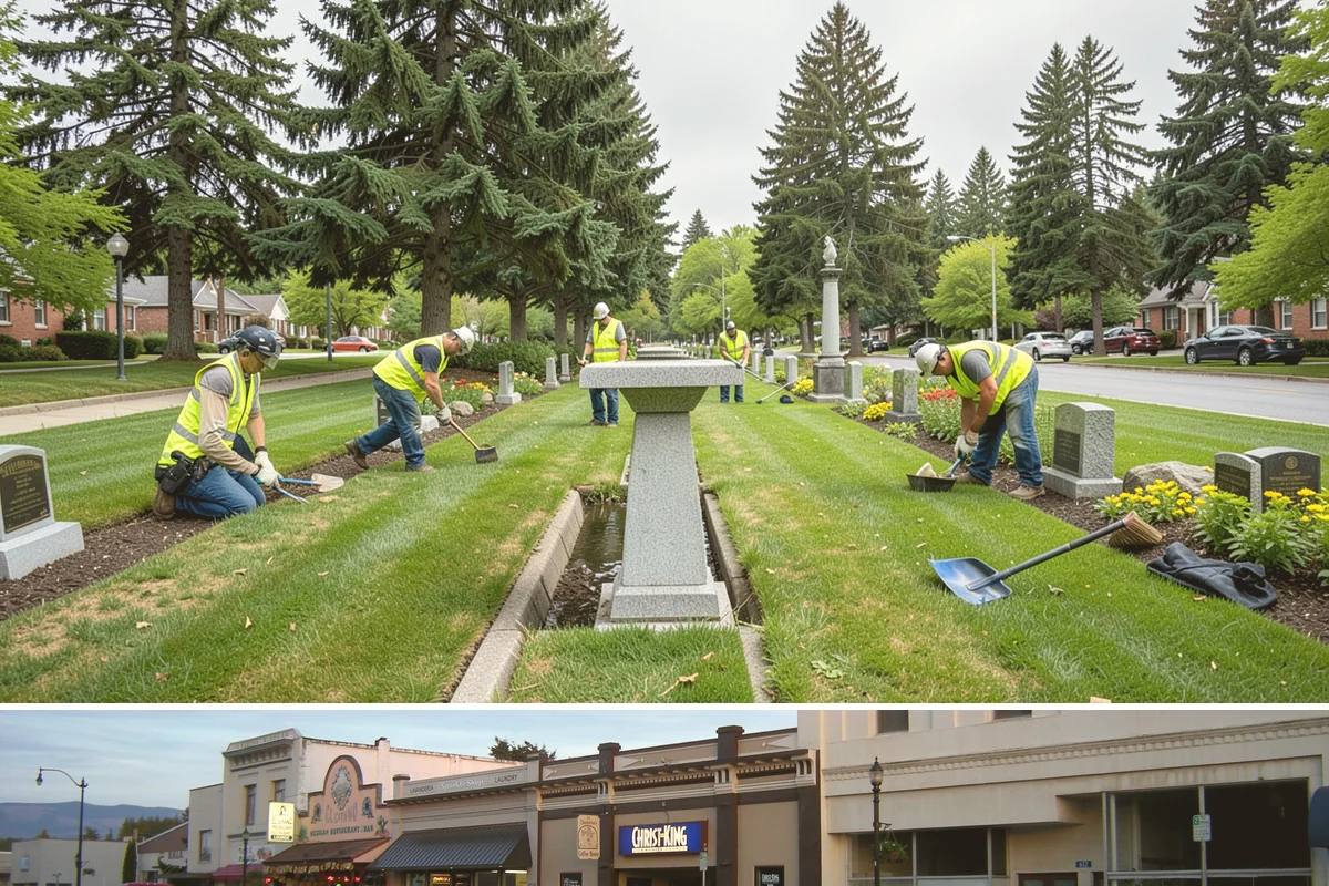 Bollard Replacement in Burlington, Skagit County, WA - Replacement runs year-round, with concrete-set foundations favoring drier conditions for proper curing.