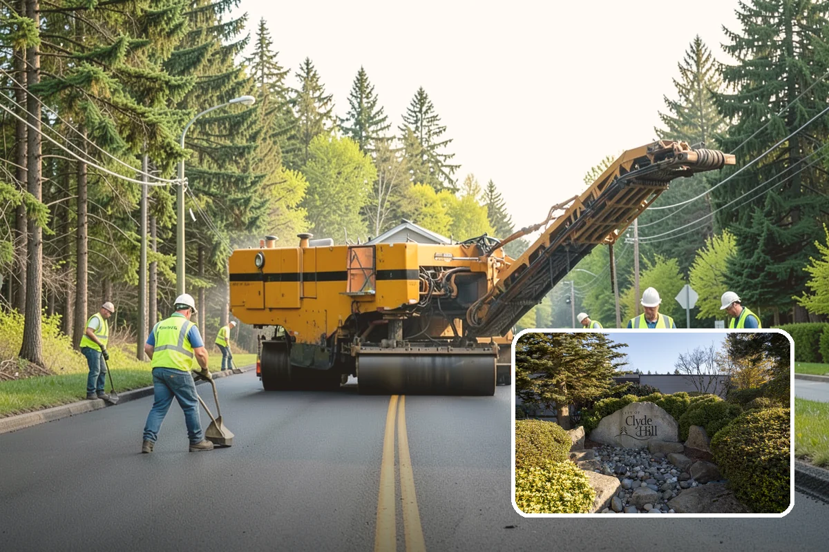 Bollard Replacement in Clyde Hill, King County, WA - Restored vehicle protection at key locations