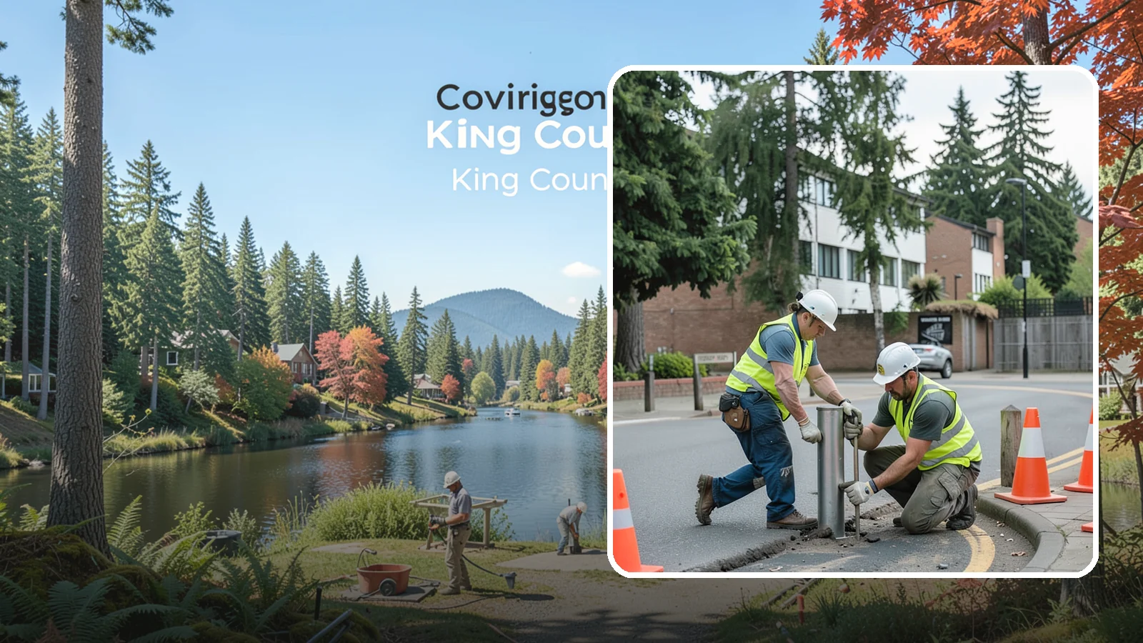 Bollard Replacement in Covington, King County, WA - Bollard replacement restores vehicle protection and access control at damaged public installations.