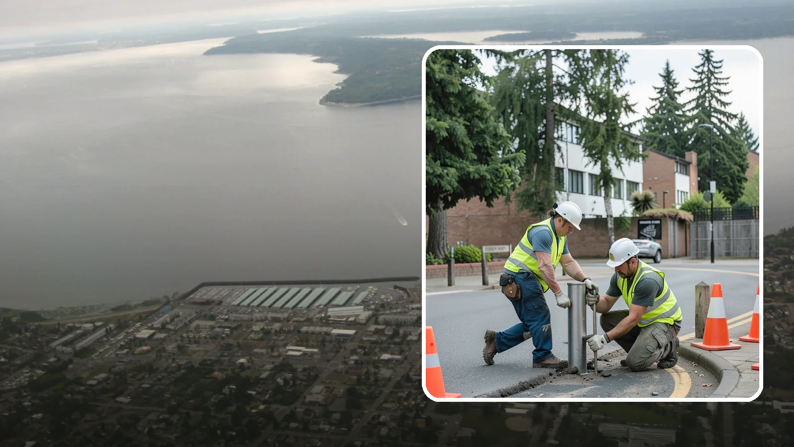 Bollard Replacement in Des Moines, King County, WA - Bollard replacement restores vehicle protection and access control at damaged public installations.