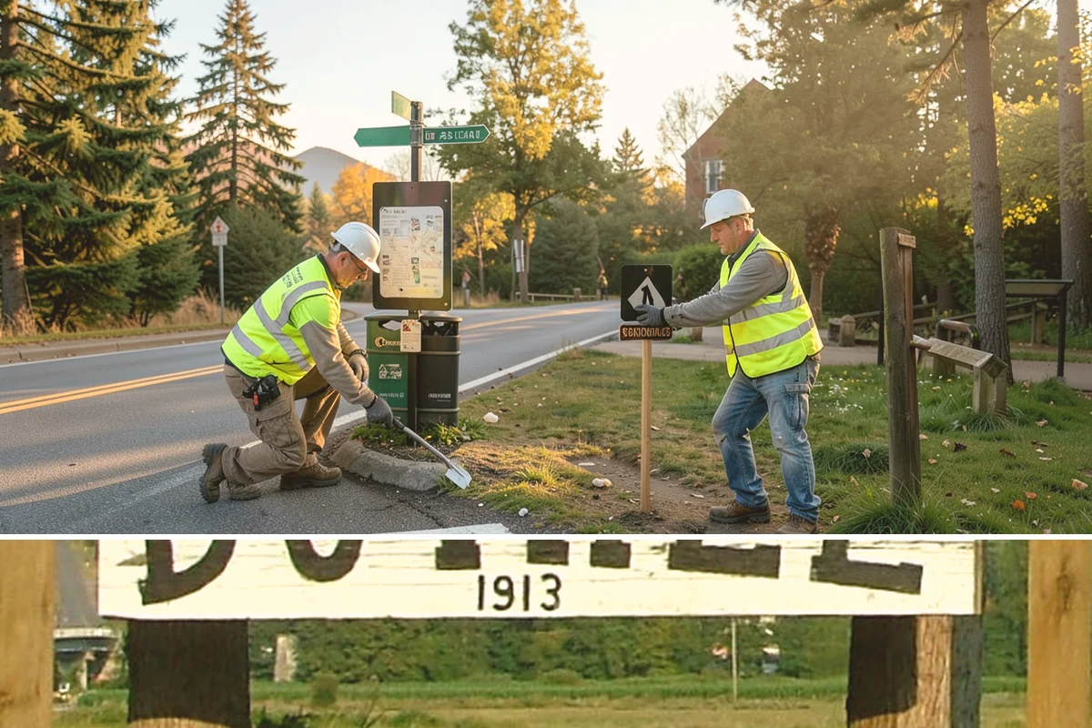 Bollard Replacement in Duvall, King County, WA - Replacement runs year-round, with concrete-set foundations favoring drier conditions for proper curing.
