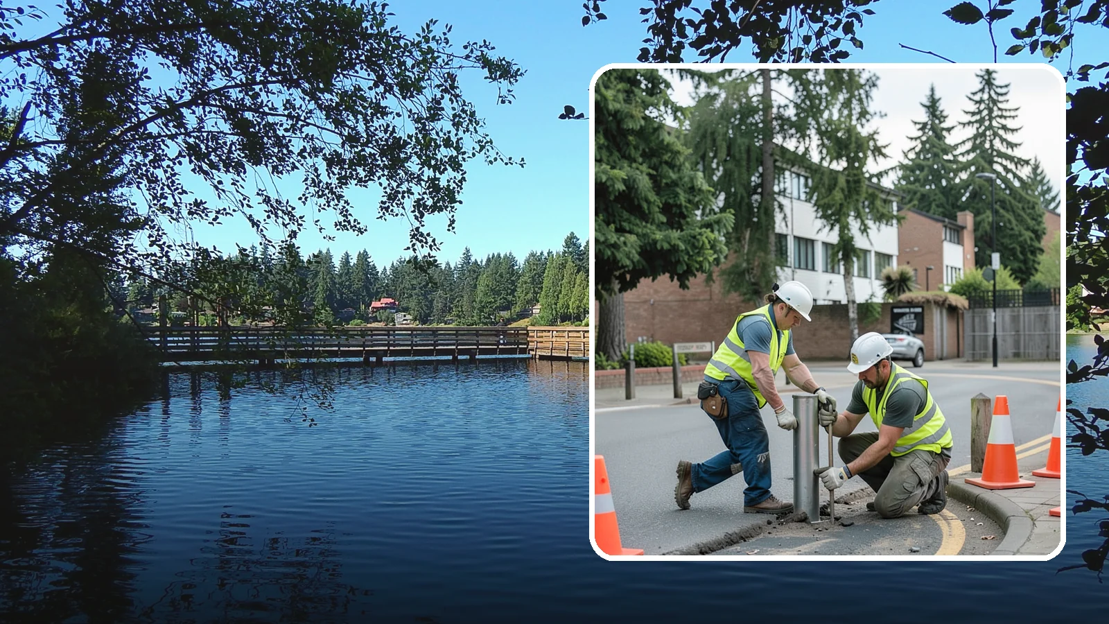 Bollard Replacement in Federal Way, King County, WA - Bollard replacement restores vehicle protection and access control at damaged public installations.