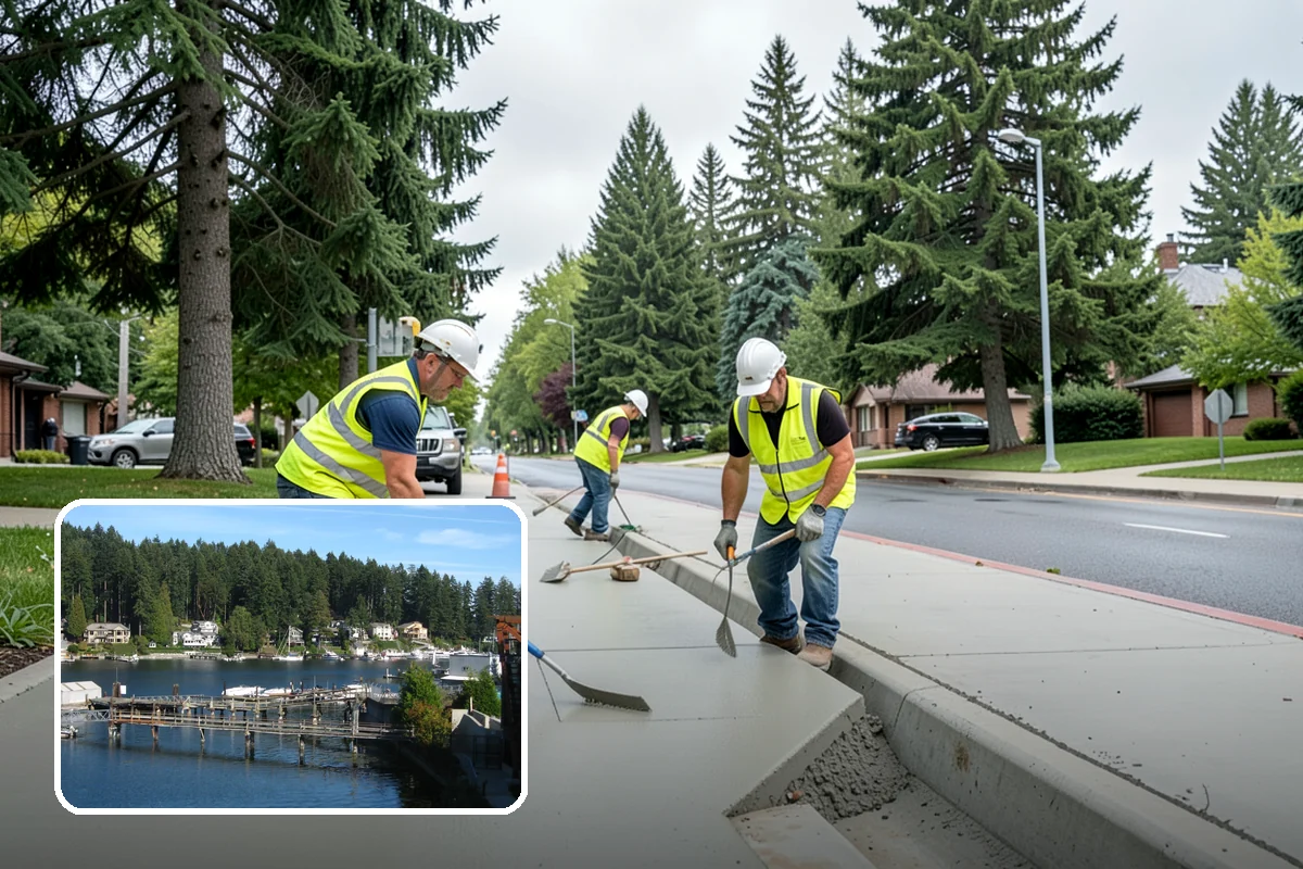 Bollard Replacement in Gig Harbor, Pierce County, WA - Restored vehicle protection at key locations