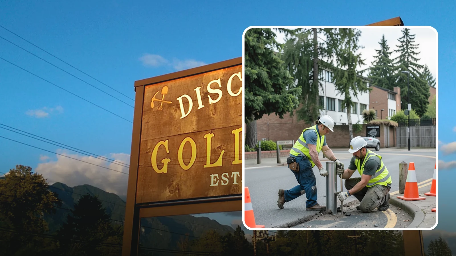 Bollard Replacement in Gold Bar, Snohomish County, WA - Bollard replacement restores vehicle protection and access control at damaged public installations.