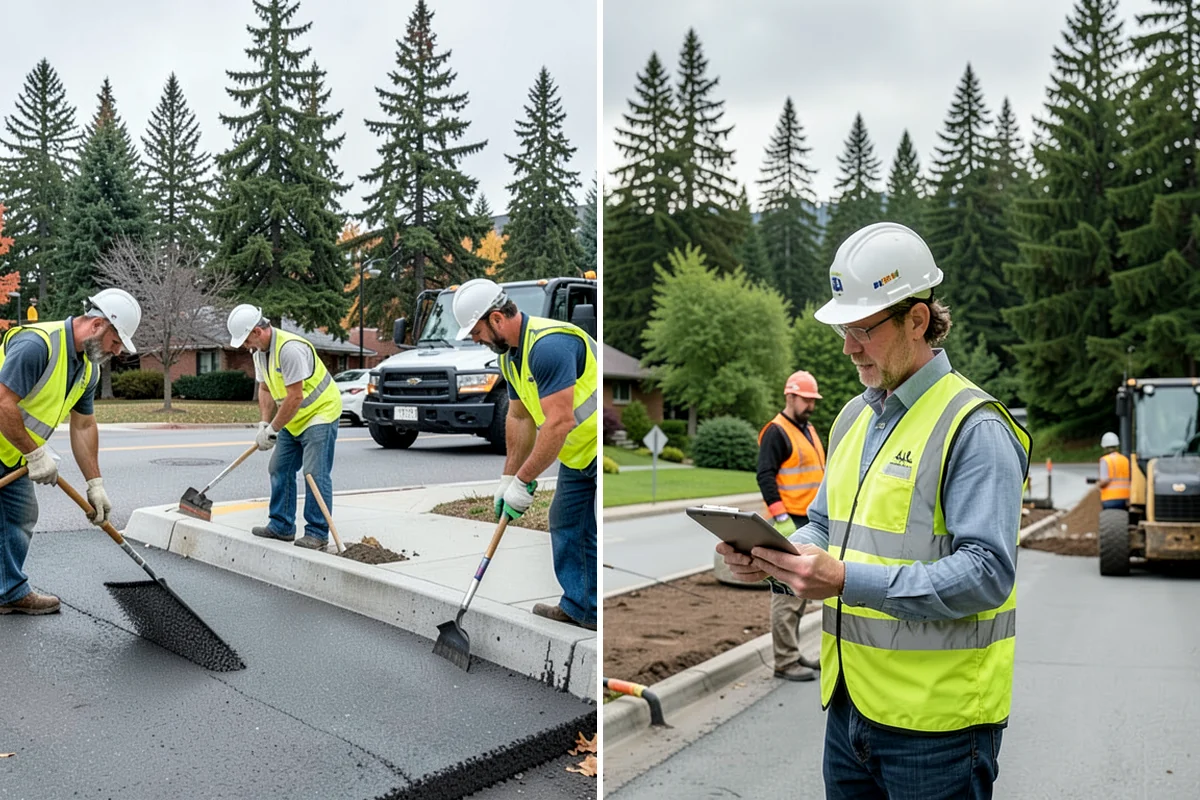 Bollard Replacement in Hunts Point, King County, WA - Assess damaged bollards and foundation condition