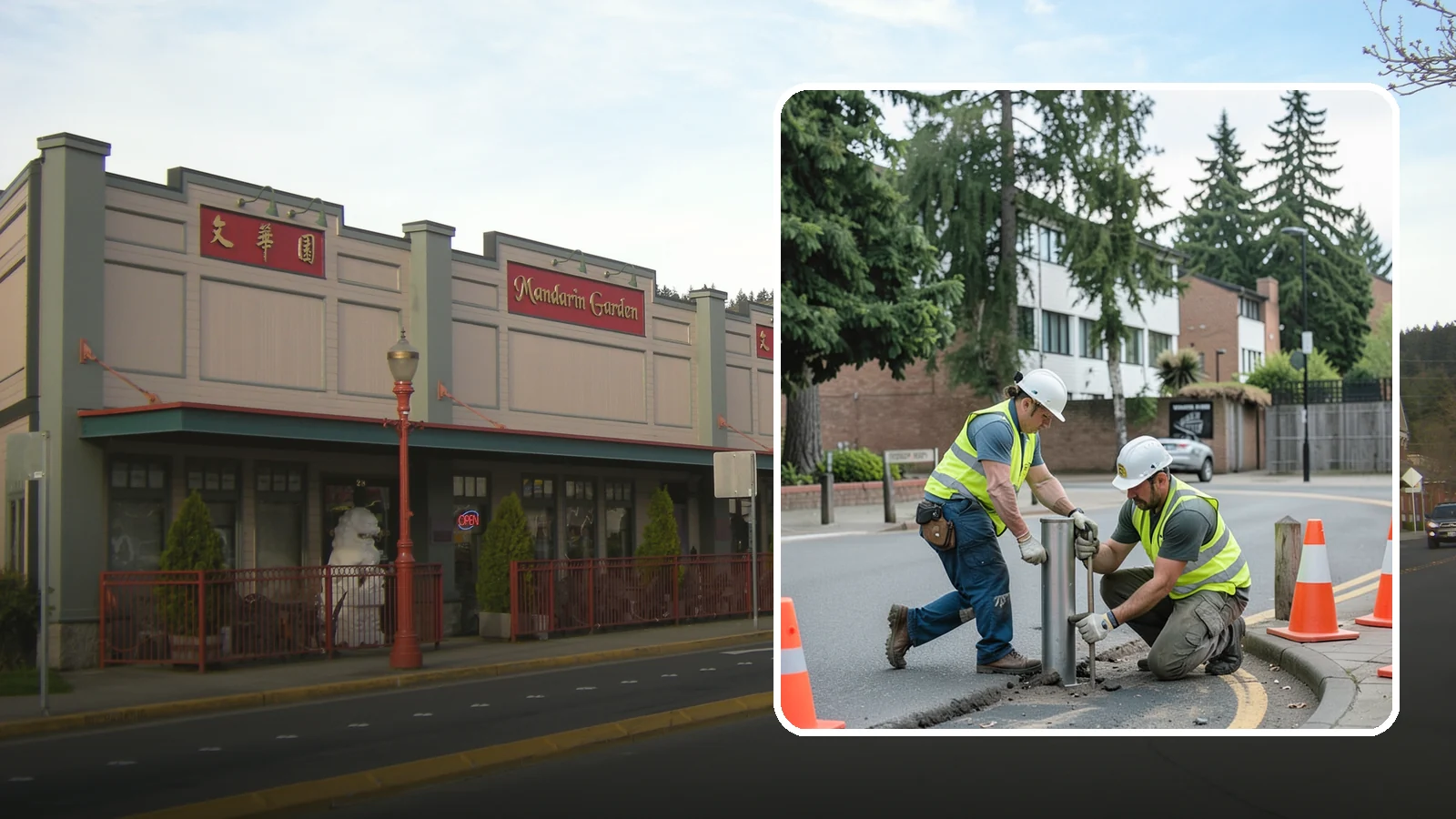 Bollard Replacement in Issaquah, King County, WA - Bollard replacement restores vehicle protection and access control at damaged public installations.