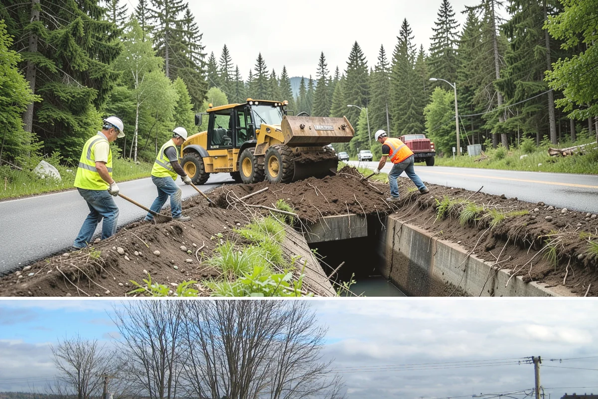 Bollard Replacement in Langley, Island County, WA - Replacement runs year-round, with concrete-set foundations favoring drier conditions for proper curing.