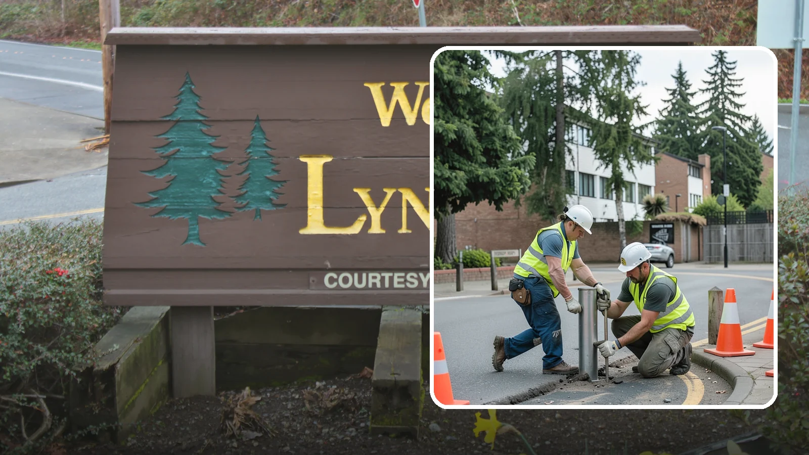 Bollard Replacement in Lynnwood, Snohomish County, WA - Bollard replacement restores vehicle protection and access control at damaged public installations.