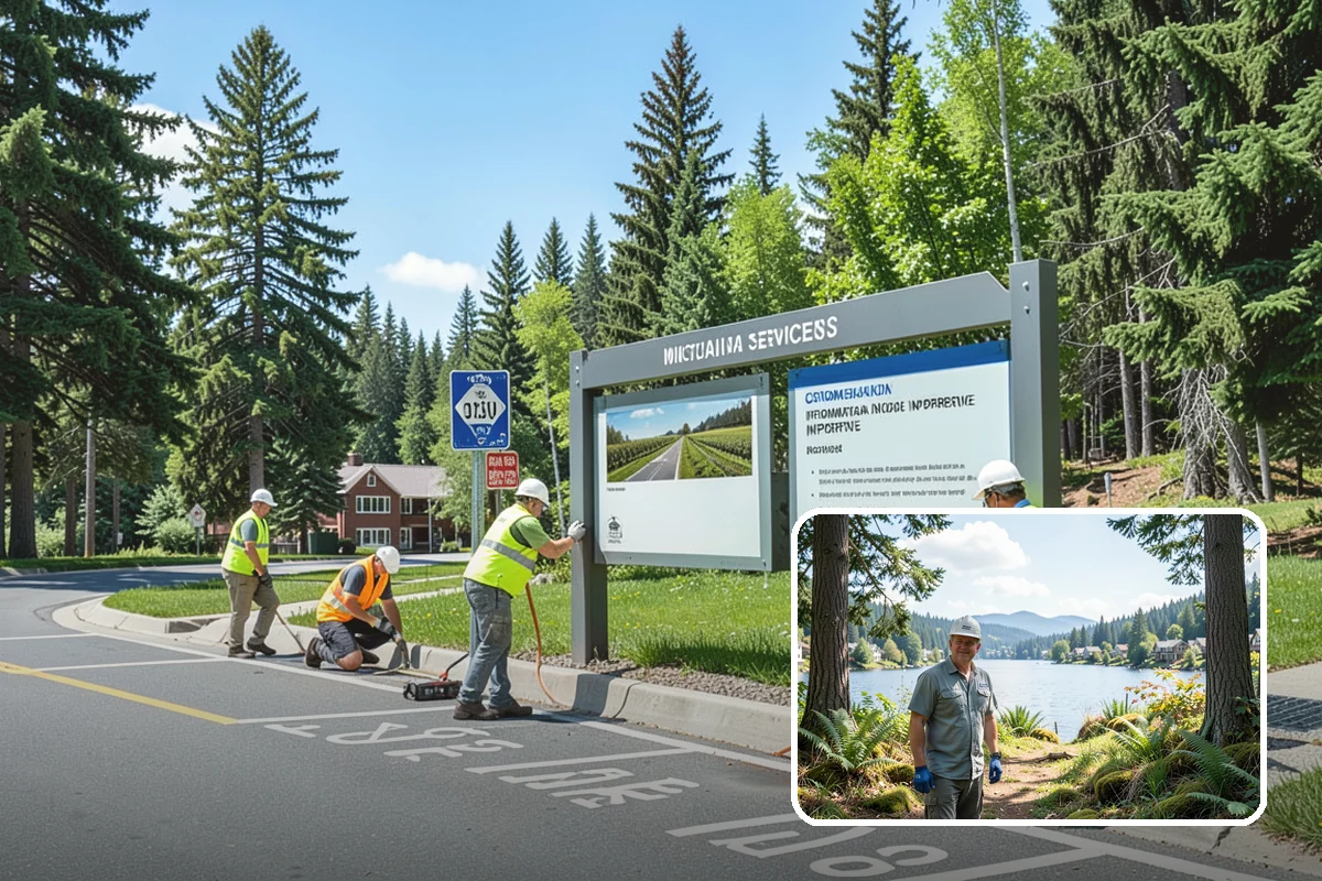 Bollard Replacement in Milton, King County, WA - Restored vehicle protection at key locations