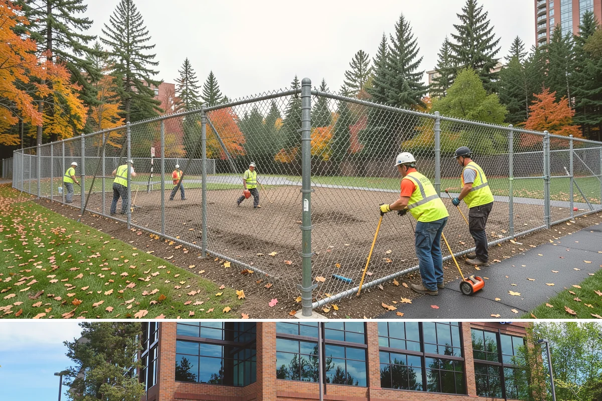 Bollard Replacement in Mountlake Terrace, Snohomish County, WA - Replacement runs year-round, with concrete-set foundations favoring drier conditions for proper curing.
