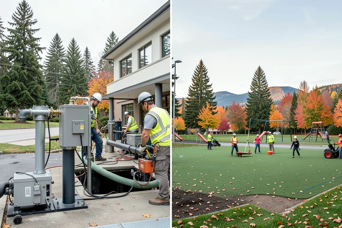 Bollard Replacement in Normandy Park, King County, WA - Assess damaged bollards and foundation condition