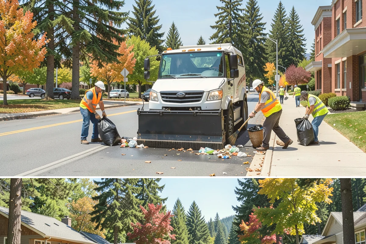 Bollard Replacement in Orting, Pierce County, WA - Replacement runs year-round, with concrete-set foundations favoring drier conditions for proper curing.