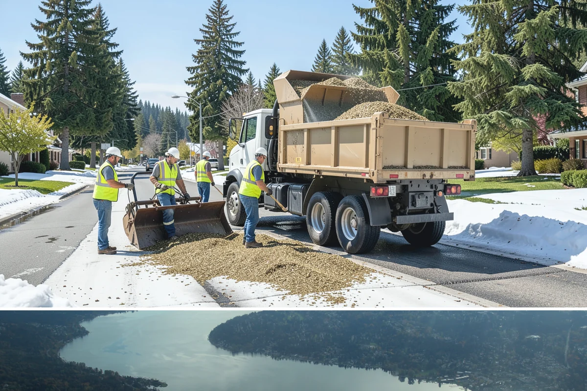 Bollard Replacement in Sammamish, King County, WA - Replacement runs year-round, with concrete-set foundations favoring drier conditions for proper curing.