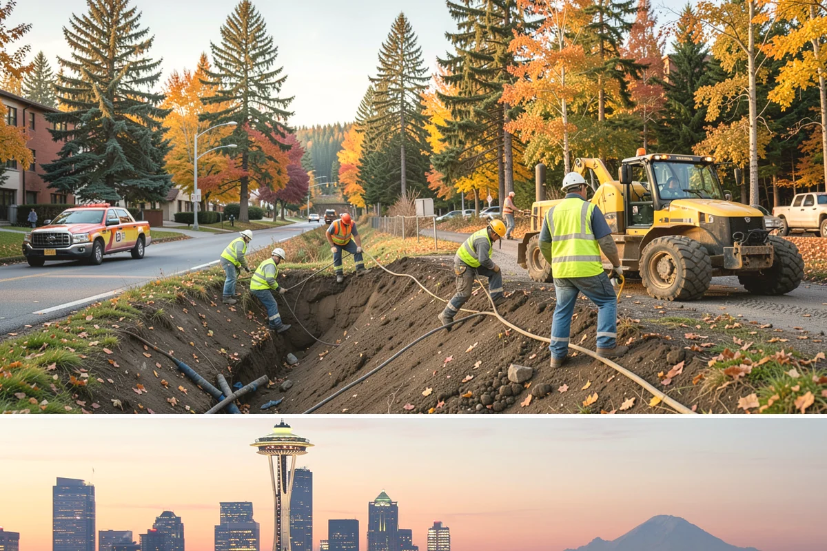 Bollard Replacement in Seattle, King County, WA - Replacement runs year-round, with concrete-set foundations favoring drier conditions for proper curing.