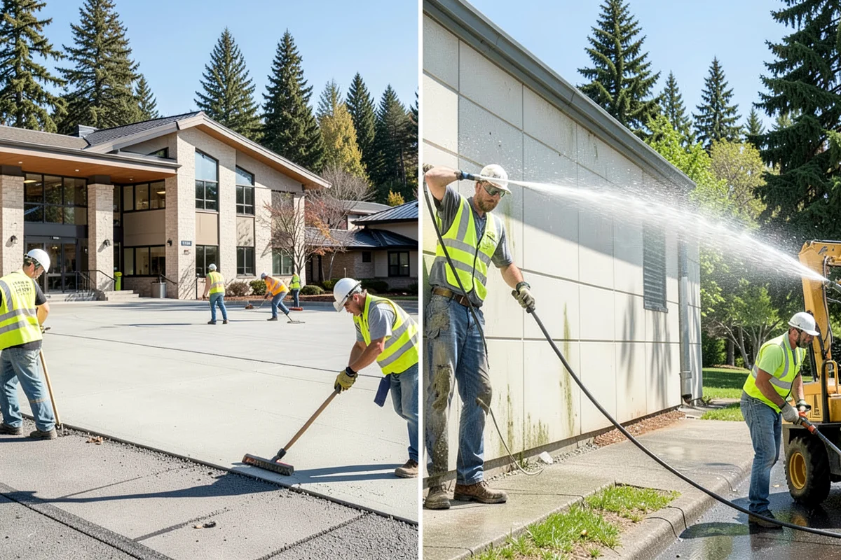 Bollard Replacement in Shoreline, King County, WA - Assess damaged bollards and foundation condition