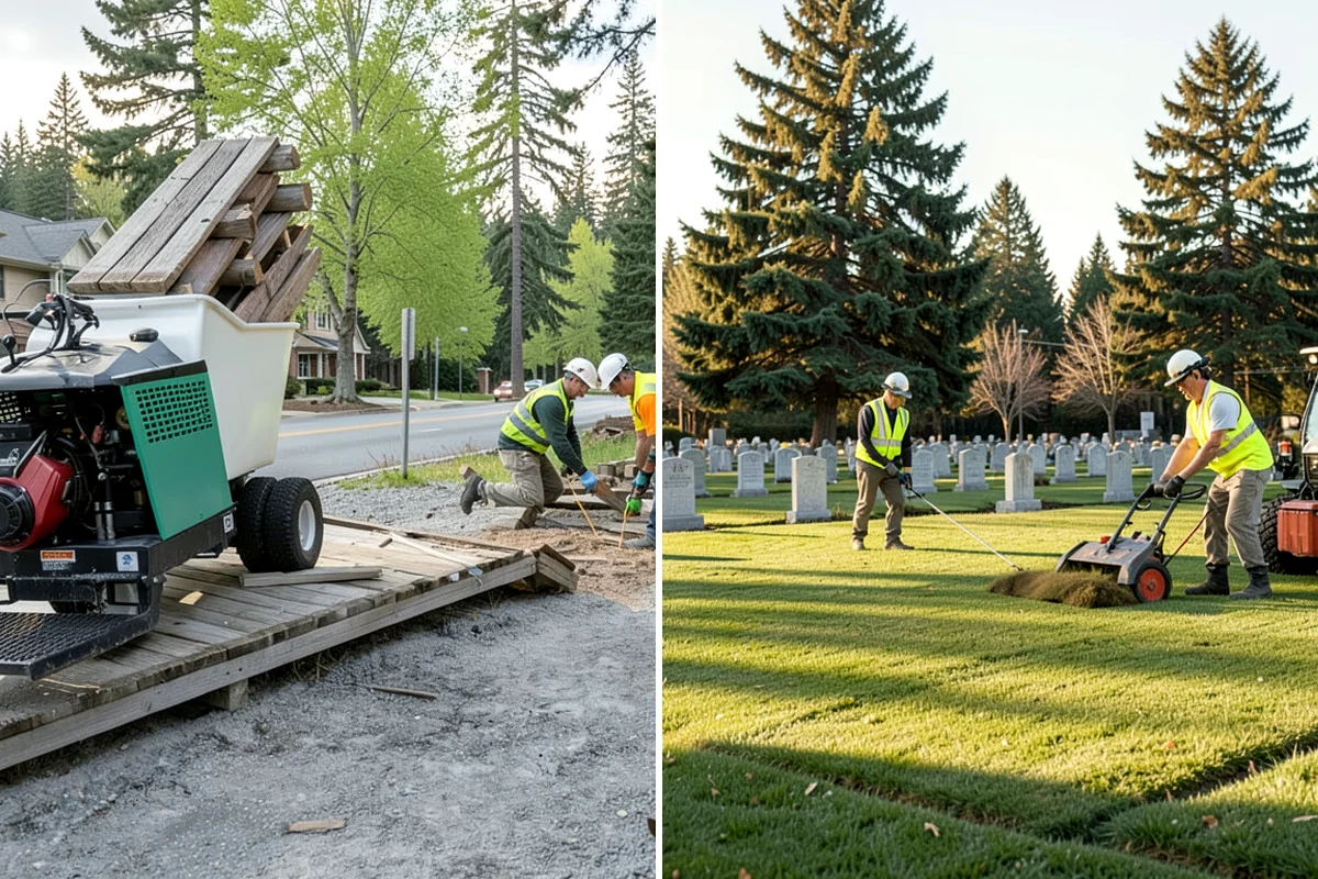 Bollard Replacement in Snoqualmie, King County, WA - Assess damaged bollards and foundation condition