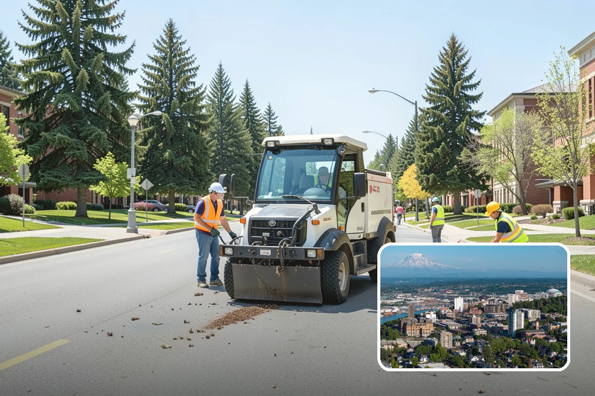 Bollard Replacement in Tacoma, Pierce County, WA - Restored vehicle protection at key locations