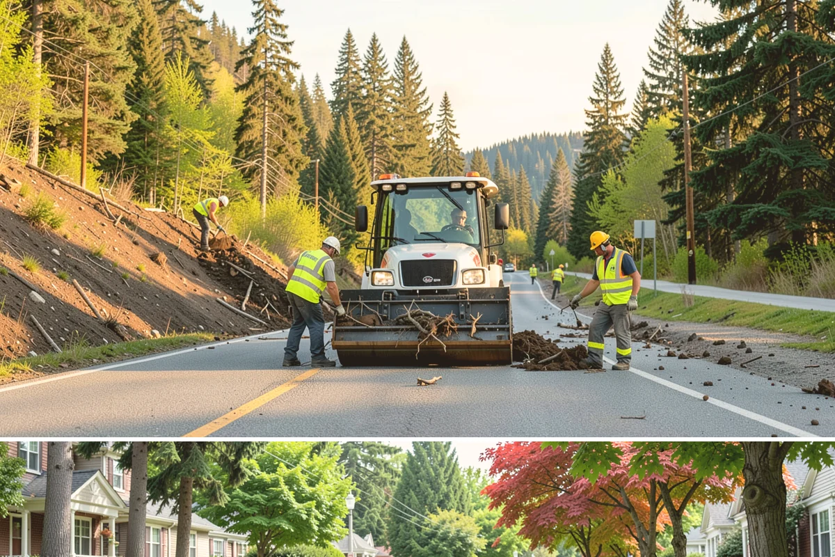 Brush Clearing in Beaux Arts Village, King County, WA - Brush clearing is best completed in late summer and early fall to reduce fire fuel while respecting spring and early-summer...