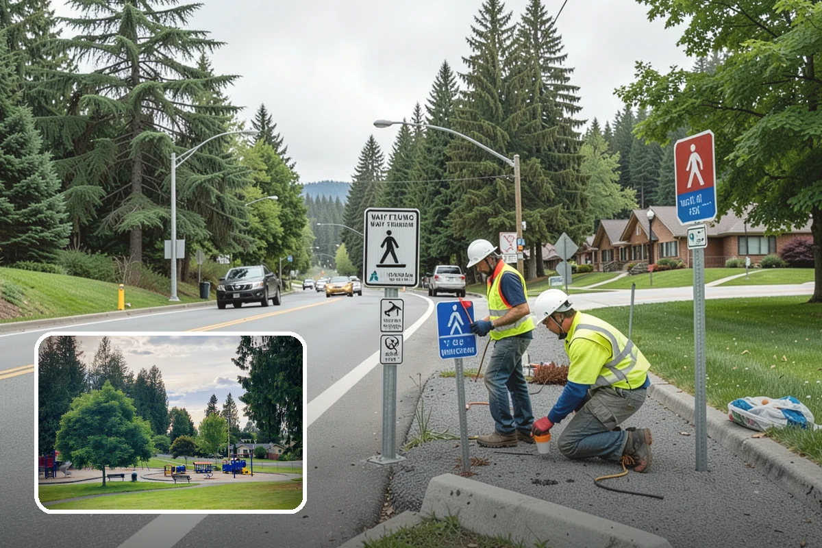 Brush Clearing in Bonney Lake, Pierce County, WA - Reduces wildfire fuel loading on public parcels