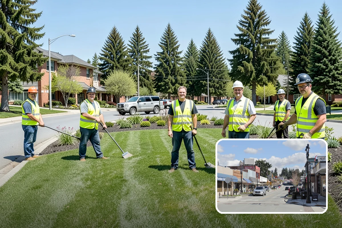 Brush Clearing in Bothell, King County, WA - Reduces wildfire fuel loading on public parcels
