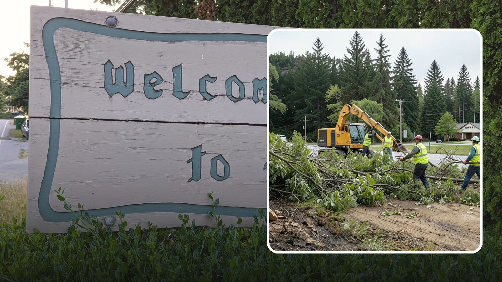 Brush Clearing in Brier, Snohomish County, WA - Mechanical and hand clearing of overgrown brush and small vegetation from public parcels, easements, and undeveloped grounds.