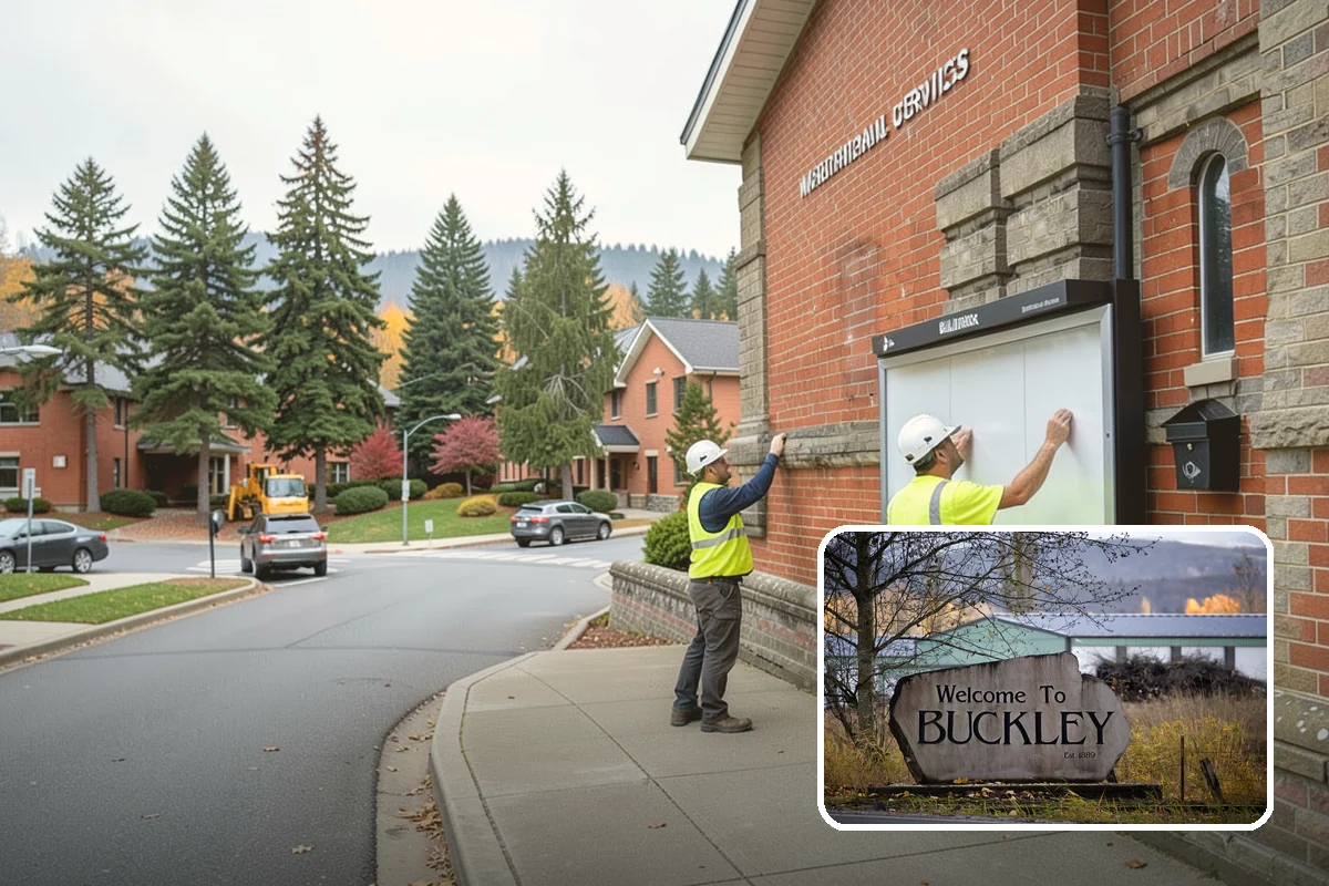 Brush Clearing in Buckley, Pierce County, WA - Reduces wildfire fuel loading on public parcels
