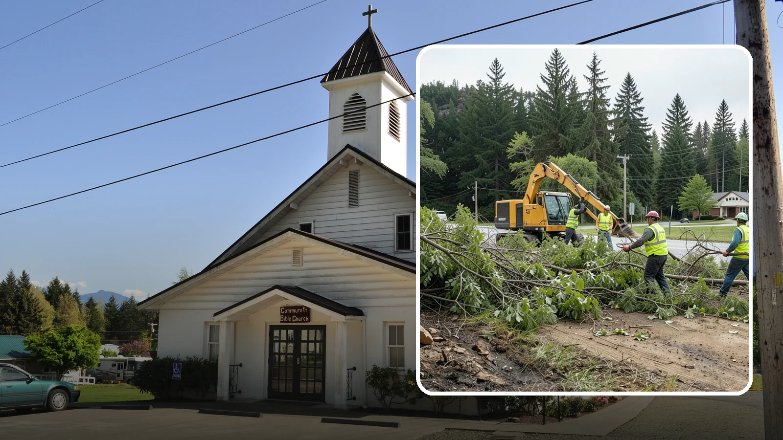 Brush Clearing in Concrete, Skagit County, WA - Mechanical and hand clearing of overgrown brush and small vegetation from public parcels, easements, and undeveloped grounds.