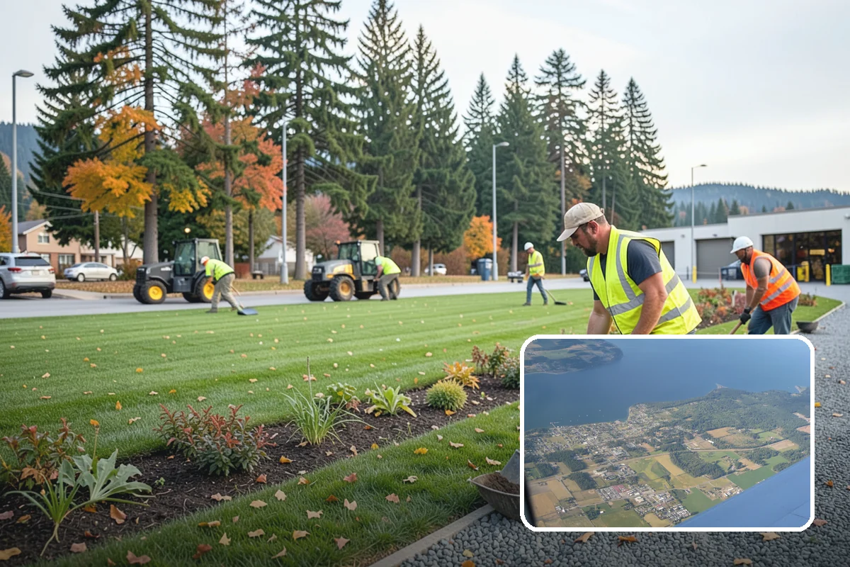 Brush Clearing in Coupeville, Island County, WA - Reduces wildfire fuel loading on public parcels