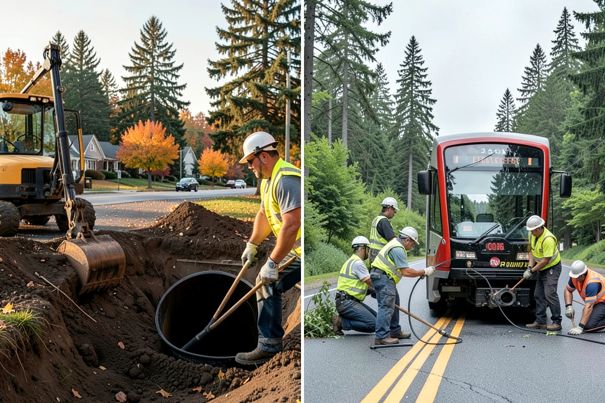 Brush Clearing in DuPont, Pierce County, WA - Site assessment and identification of protected features
