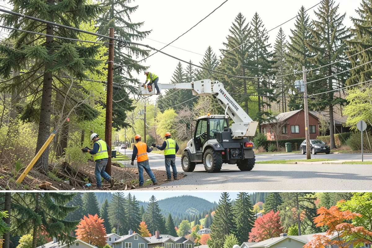 Brush Clearing in Fircrest, Pierce County, WA - Brush clearing is best completed in late summer and early fall to reduce fire fuel while respecting spring and early-summer...
