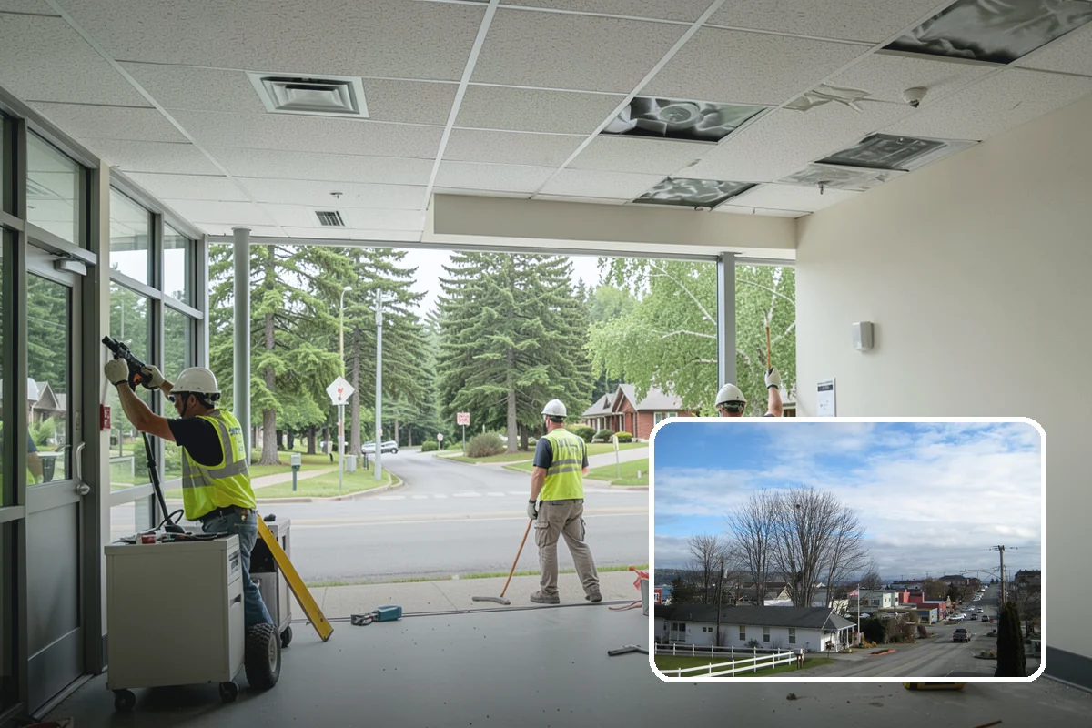 Brush Clearing in Langley, Island County, WA - Reduces wildfire fuel loading on public parcels
