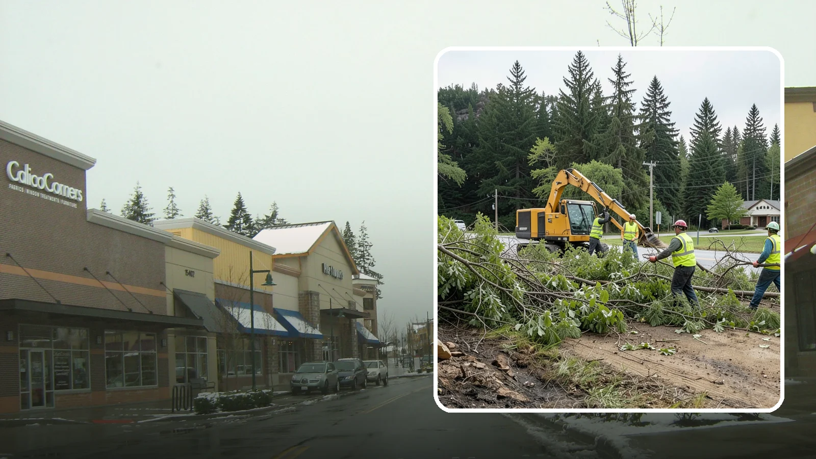 Brush Clearing in Mill Creek, Snohomish County, WA - Mechanical and hand clearing of overgrown brush and small vegetation from public parcels, easements, and undeveloped grounds.