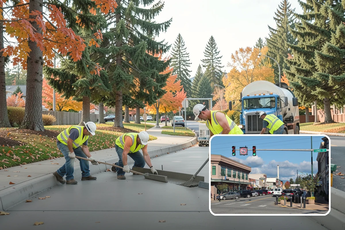 Brush Clearing in Monroe, Snohomish County, WA - Reduces wildfire fuel loading on public parcels