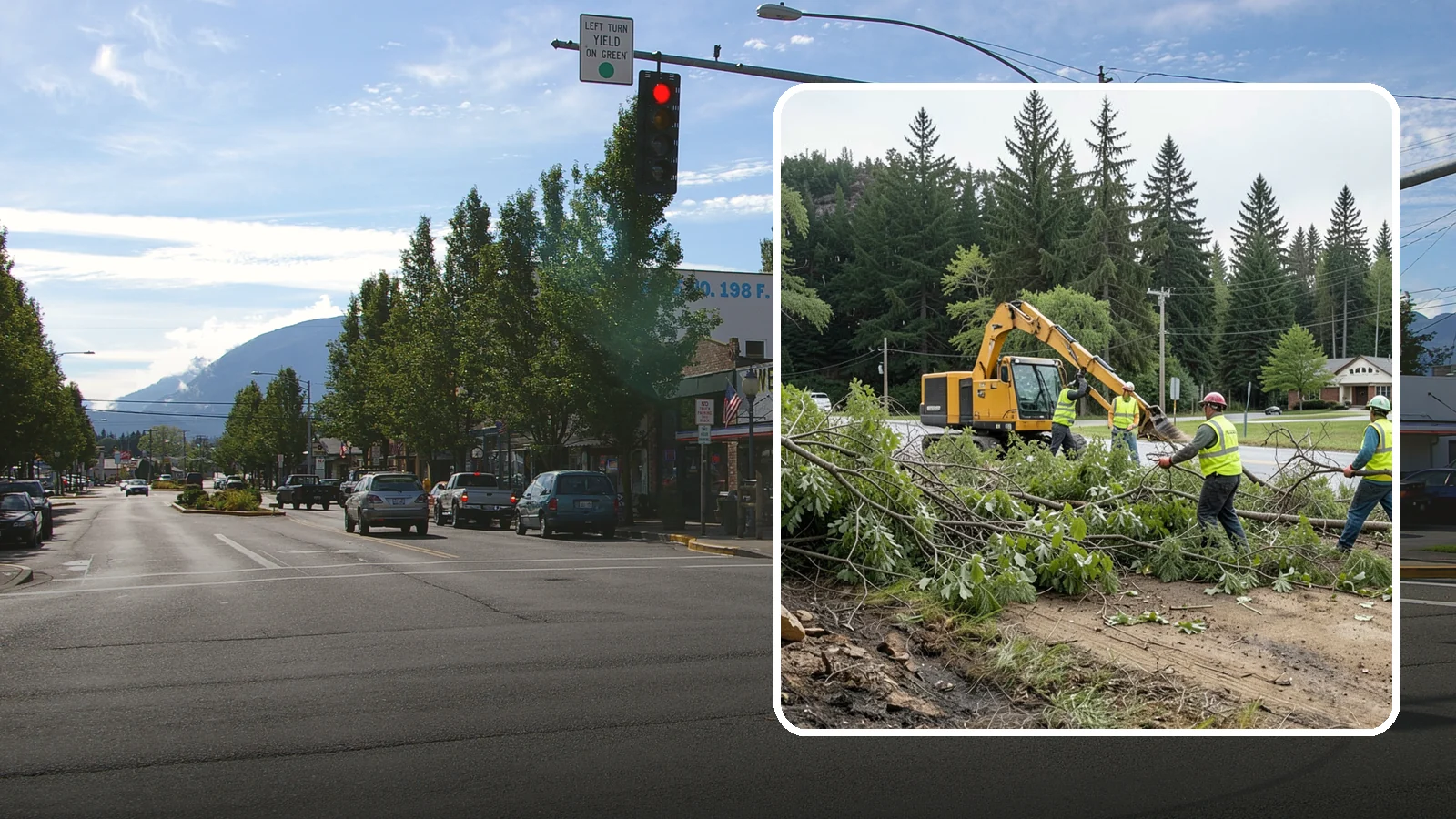 Brush Clearing in North Bend, King County, WA - Mechanical and hand clearing of overgrown brush and small vegetation from public parcels, easements, and undeveloped grounds.