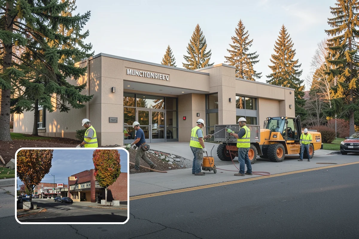 Brush Clearing in Puyallup, Pierce County, WA - Reduces wildfire fuel loading on public parcels