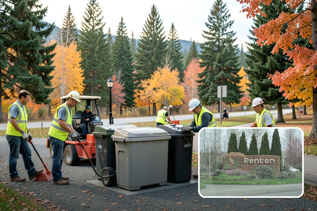 Brush Clearing in Renton, King County, WA - Reduces wildfire fuel loading on public parcels