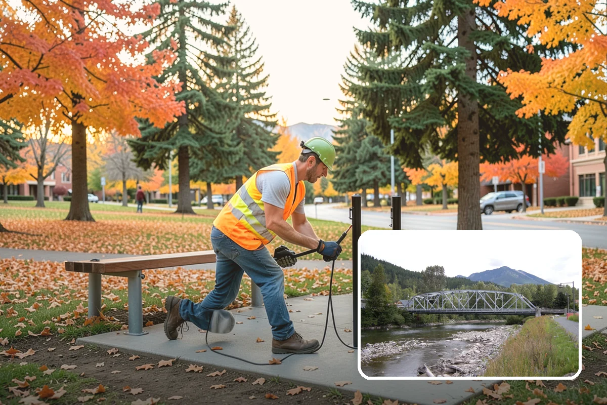 Brush Clearing in Skykomish, King County, WA - Reduces wildfire fuel loading on public parcels
