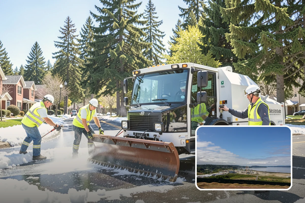 Brush Clearing in University Place, Pierce County, WA - Reduces wildfire fuel loading on public parcels